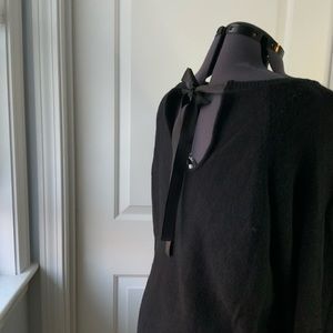 Poof Plus Tie Back Sweater NWOT